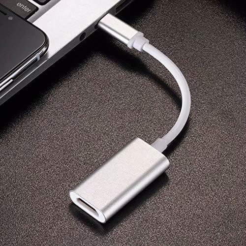 USB C ל- HDMI מתאם זכר לנקבה, כבל Type-C עד HDMI למשרד הביתי, תואם ל- MacBook Pro Air, Pixelbook,