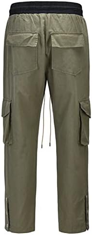 מכנסי הסוואה רב-שקית שטופים לגברים מכנסי טיול מכנסי טיול מכנסיים מכנסי טרנינג מכנסי טרנינג קלאס