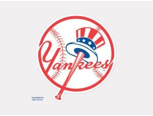 Wincraft New York Yankees Logo Die Cut 4x4 מדבקות
