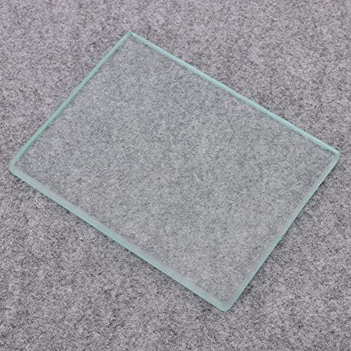 Heepdd עור מלטש זכוכית מחוסמת, 130 x 100 x 8 ממ בורש כלים מלאכת עור חלקה יותר מלאכת עור מלאכת זכוכית מחוסמת.