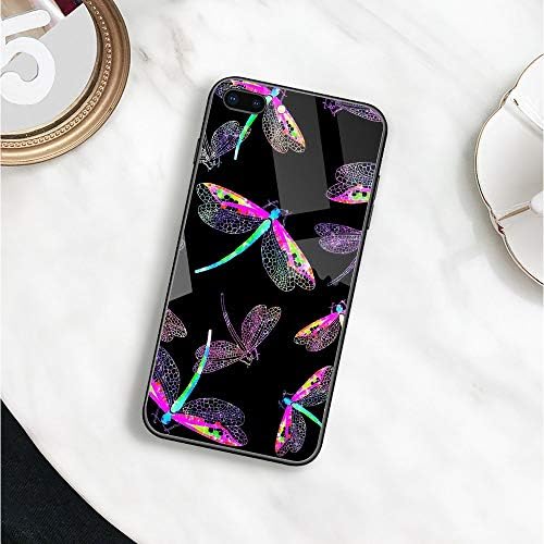 מארז iPhone SE 2022, צבע שפירית צבעונית iPhone 2020 מארז, לנשים נערות iPhone SE 3 מארז, הגנה מפני טיפה נגד
