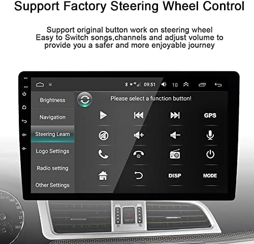 עבור Mazda 3 2010-2013 Stereo רדיו רדיו אנדרואיד 12 מובנה אלחוטית Carplay Bluetooth ראש יחידת 9 אינץ 'IP