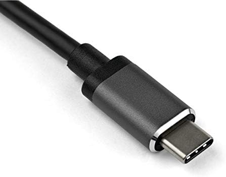 Startech.com USB C מתאם וידאו Multiport-USB-C עד 4K 60Hz DisplayPort 1.2 או 1080p VGA צג מתאם-USB Type-C 2-in-1