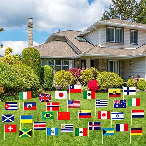 ליבוטי 200 מדינות דגלי מקל בינלאומיים של העולם דגלי כף יד מיני קטנים לאולימפיאדה, פסטיבל בינלאומי, 8.2 על 5.5