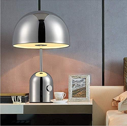 מנורות שולחן LXDZXY, מודרני ורוד פטריות פטריות מיטה מנורת לימוד חדר שינה מנורת שולחן נורדי מינימליסטי