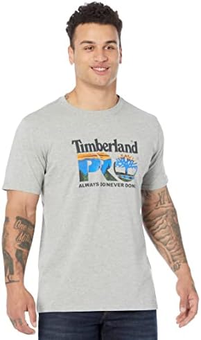 Timberland Pro כותנה לוגו חזה לוגו חזה