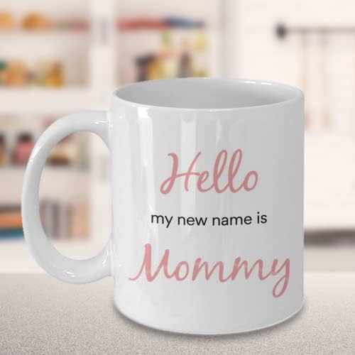 שלום, שלי חדש שם הוא אמא, חדש אמא מתנות לנשים לאחר לידה, יולדות מתנות בפעם הראשונה אמא, קפה ספל