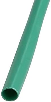 AEXIT 15M אורך ציוד חשמלי DIA 2 ממ בידוד פוליאולפין חום חום צינור צינור עטוף ירוק
