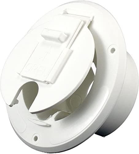 ג ' וניור מוצרים-23-10-פתח כבל חשמלי עגול לבן 30 אמפר