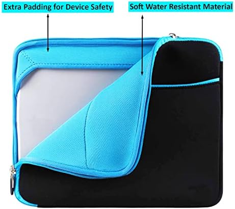 Ebigvalue 11-12 אינץ 'שקית שרוול נייד אוניברסלי שקית עמידה במים עבור פני השטח Pro x 7 6 5, Samsung Galaxy Tab