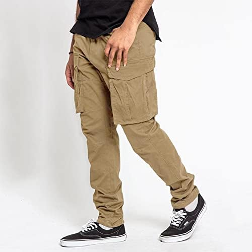 מכנסי טרנינג של סקיגול מכנסי טרנינג סרבלים של מכנסי מטען מזדמנים מרובי כיס 2023 מכנסיים מתאימים מדי רופפים